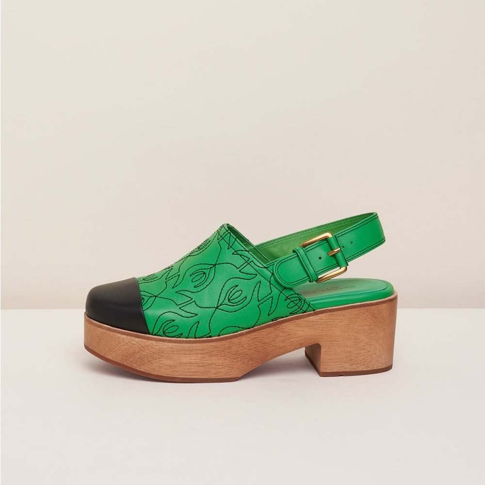 Charlotte Stone Clog - Diane in Iguana